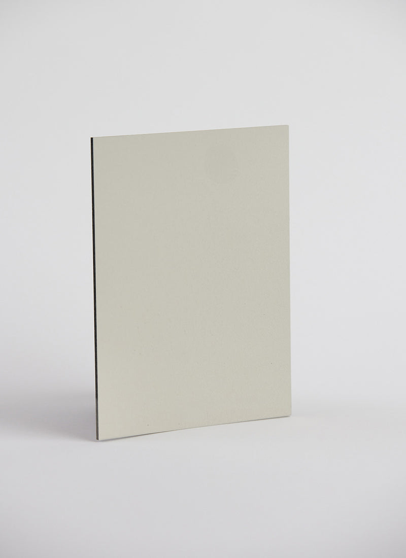 2400 x 1200 x 3mm Moleskin Natural Laminex Aquapanel on a white background