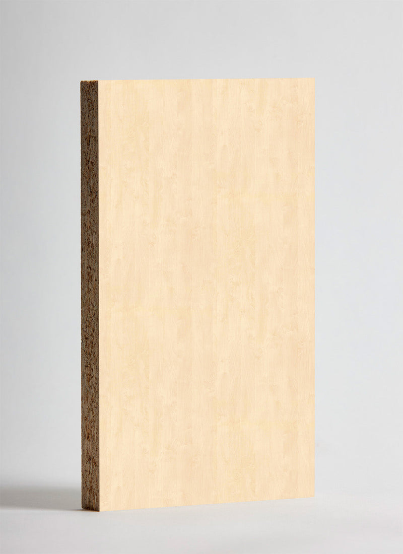 Plyco's 18mm Mainau Birch EGGER Panel on a white background