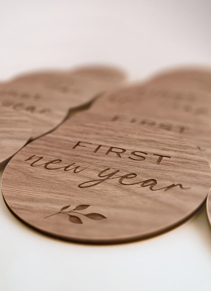 3mm American Walnut Laserply Craft Pack from Melbourne plywood supplier Plyco, used in a laser cutting/engraving project on a white background