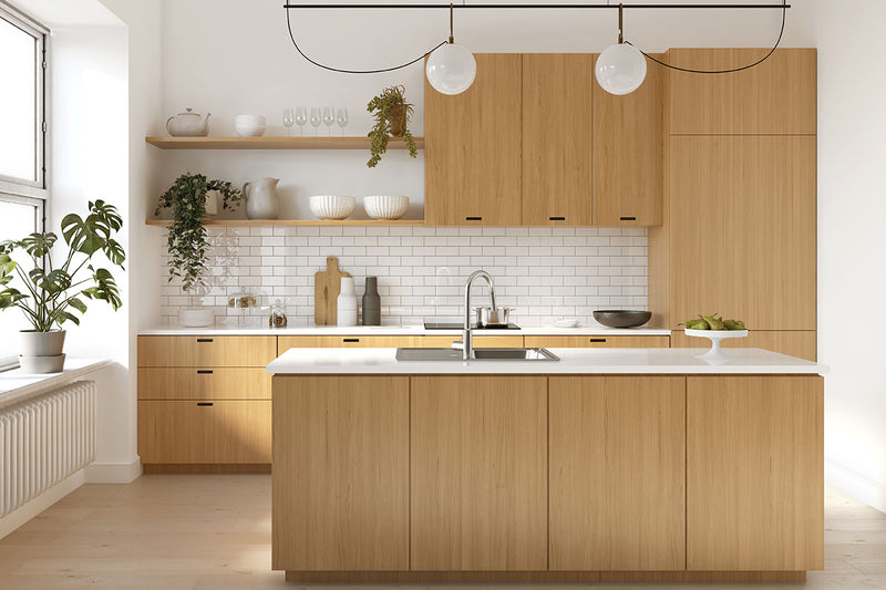 Kitchen featuring cabinets, drawers and joinery from Melbourne plywood supplier Plyco's AA Hoop Pine Marine plywood panels