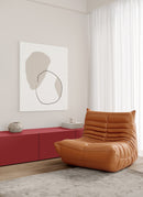 Laminex 0.6mm Red Retro Laminate available at Plyco, used for commercial bathroom cabinetry and joinery on a white background