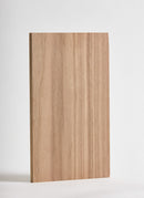 Plyco's American Walnut Strataply pressed on 18mm Birch Plywood on a white background