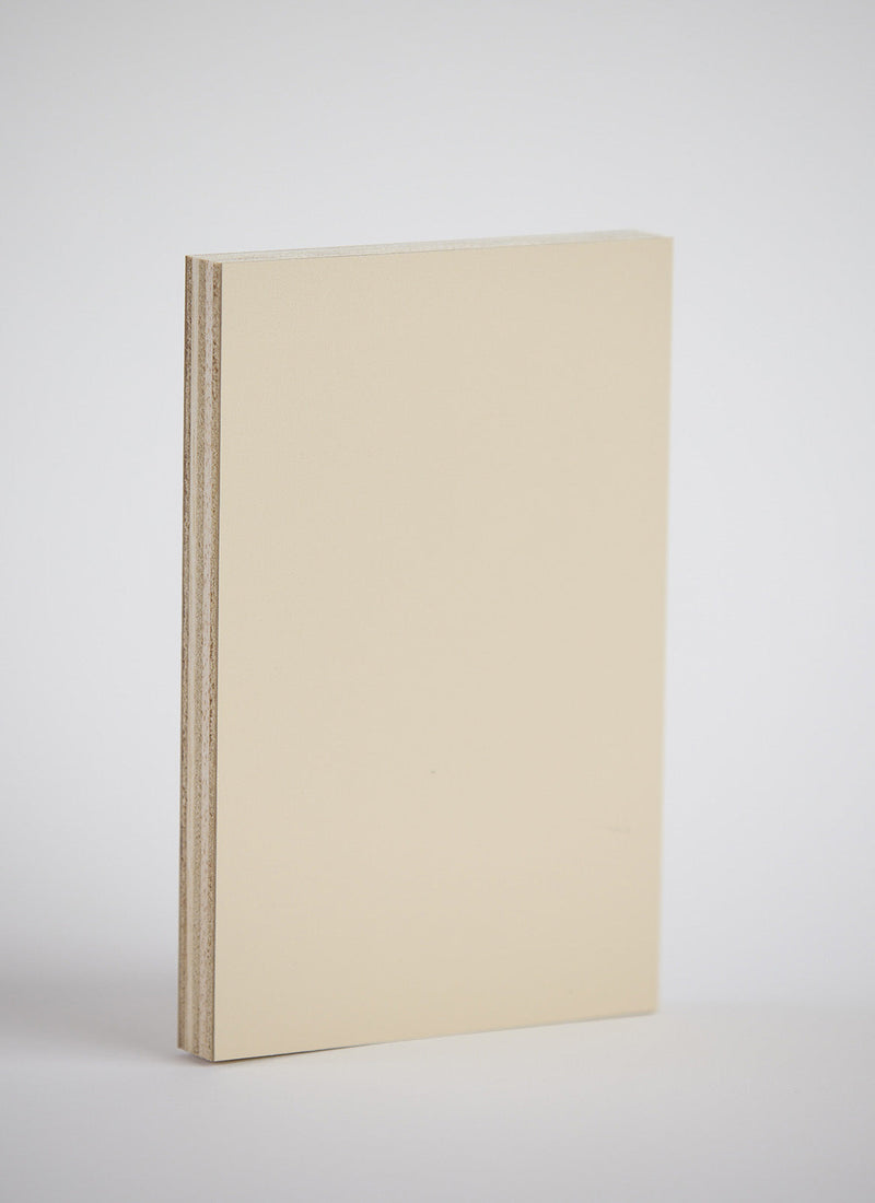 3mm Cappuccino Vanply caravan wall panels from plywood supplier Plyco on a white background