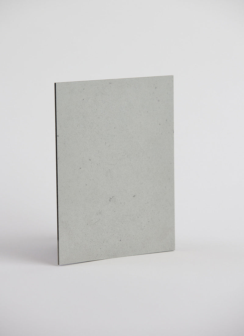 Forest One's 2400 x 1200mm Concrete Matt HPL WallART Wet Area Panel available to buy at Plyco on a white background