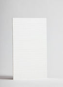 Product shot of Plyco's 3mm White Embossed Polyester Plywood on a white background