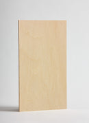 2mm Basswood Laserply in 600 x 300mm panels from local plywood supplier Plyco on a white background
