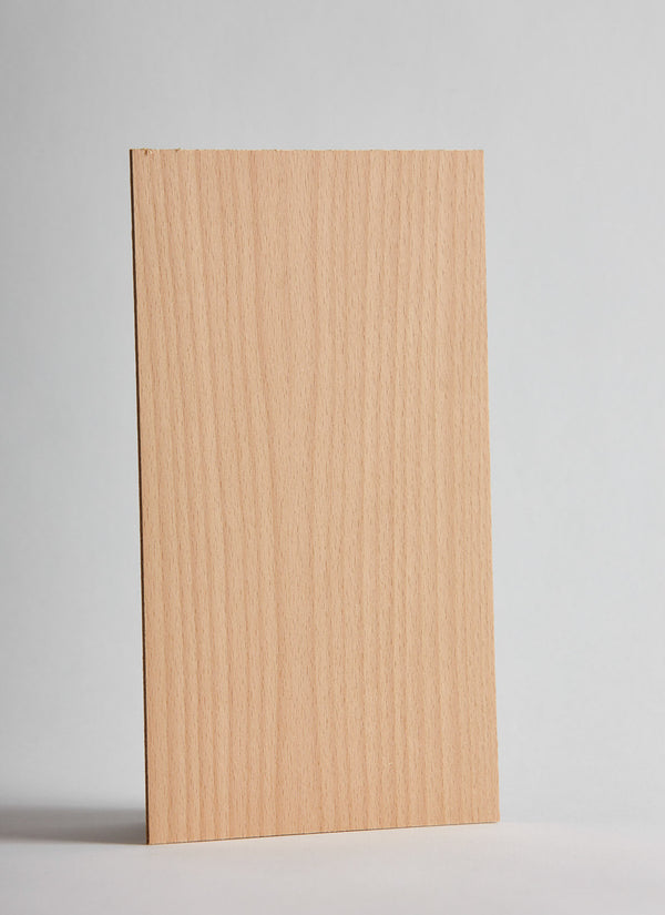 Plyco's European Beech 3mm Laserply on a white background